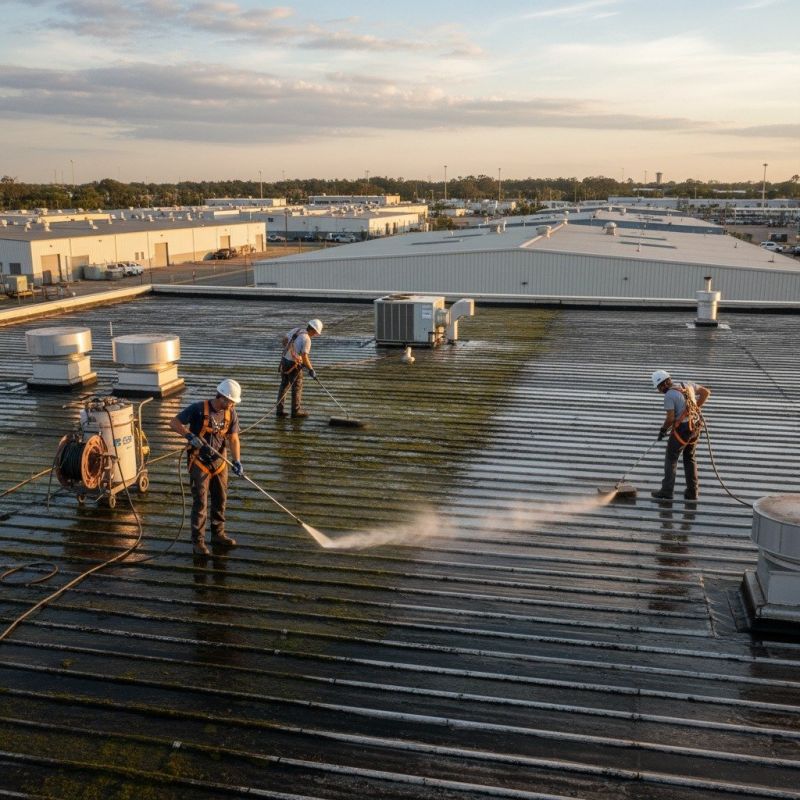 Church Roof Cleaning