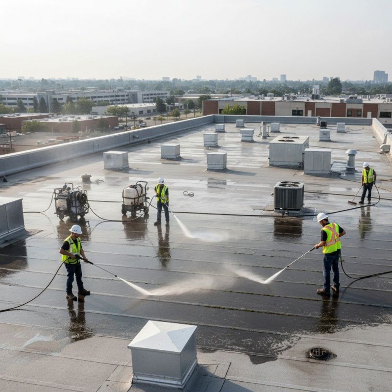 Roof Cleaning detail