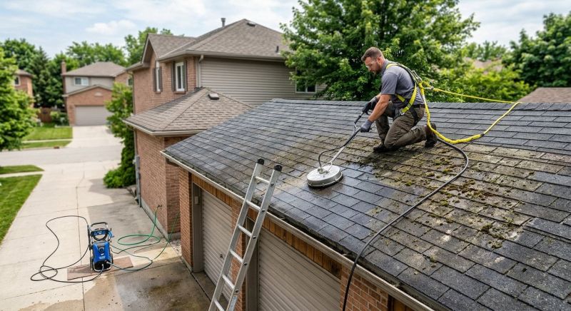 Roof Mildew Cleaning in Vancouver, WA